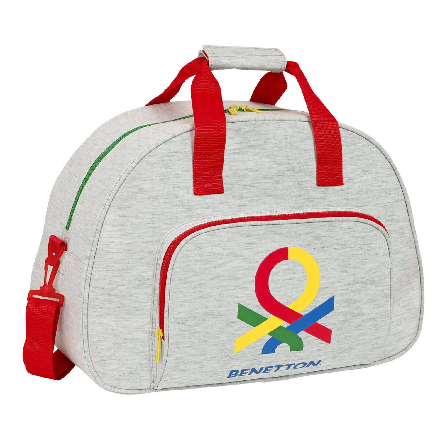 Benetton Sporttas Pop (48 X 33 X 21 Cm) - Grijs