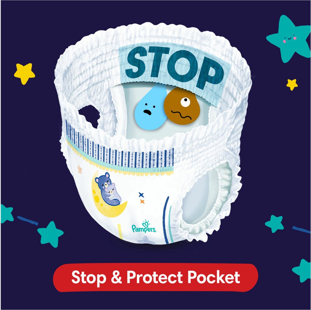 Pampers - Baby Dry Night Pants - Maat 6 - Maandbox - 120 Stuks - 15+ Kg