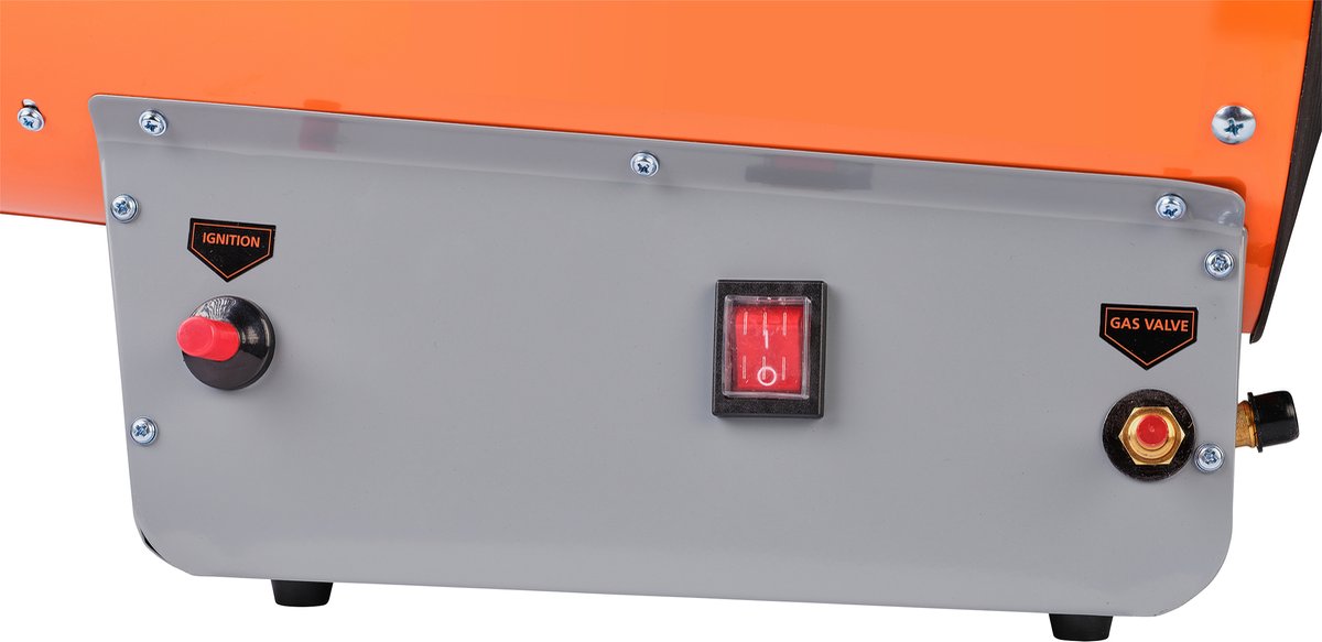 Qlima Gasverwarmer Gfa 1030 E 22,5x47,5x36 - Oranje