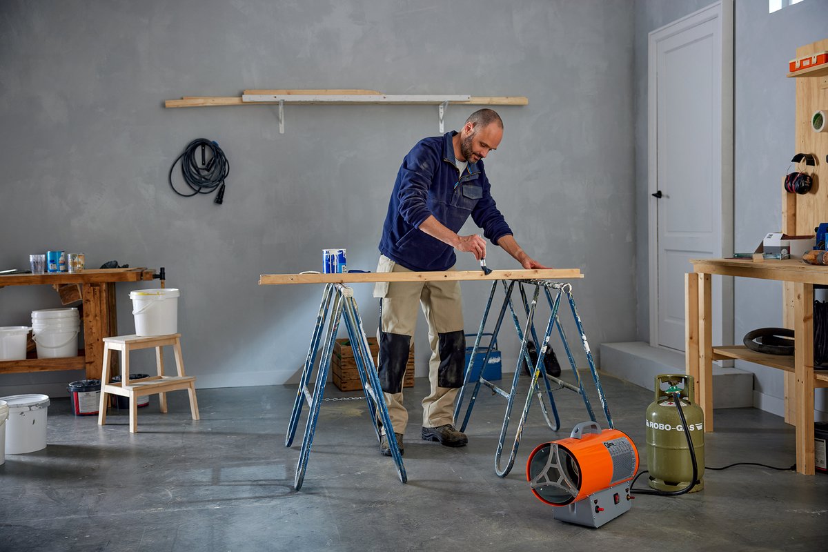 Qlima Gasverwarmer Gfa 1030 E 22,5x47,5x36 - Oranje