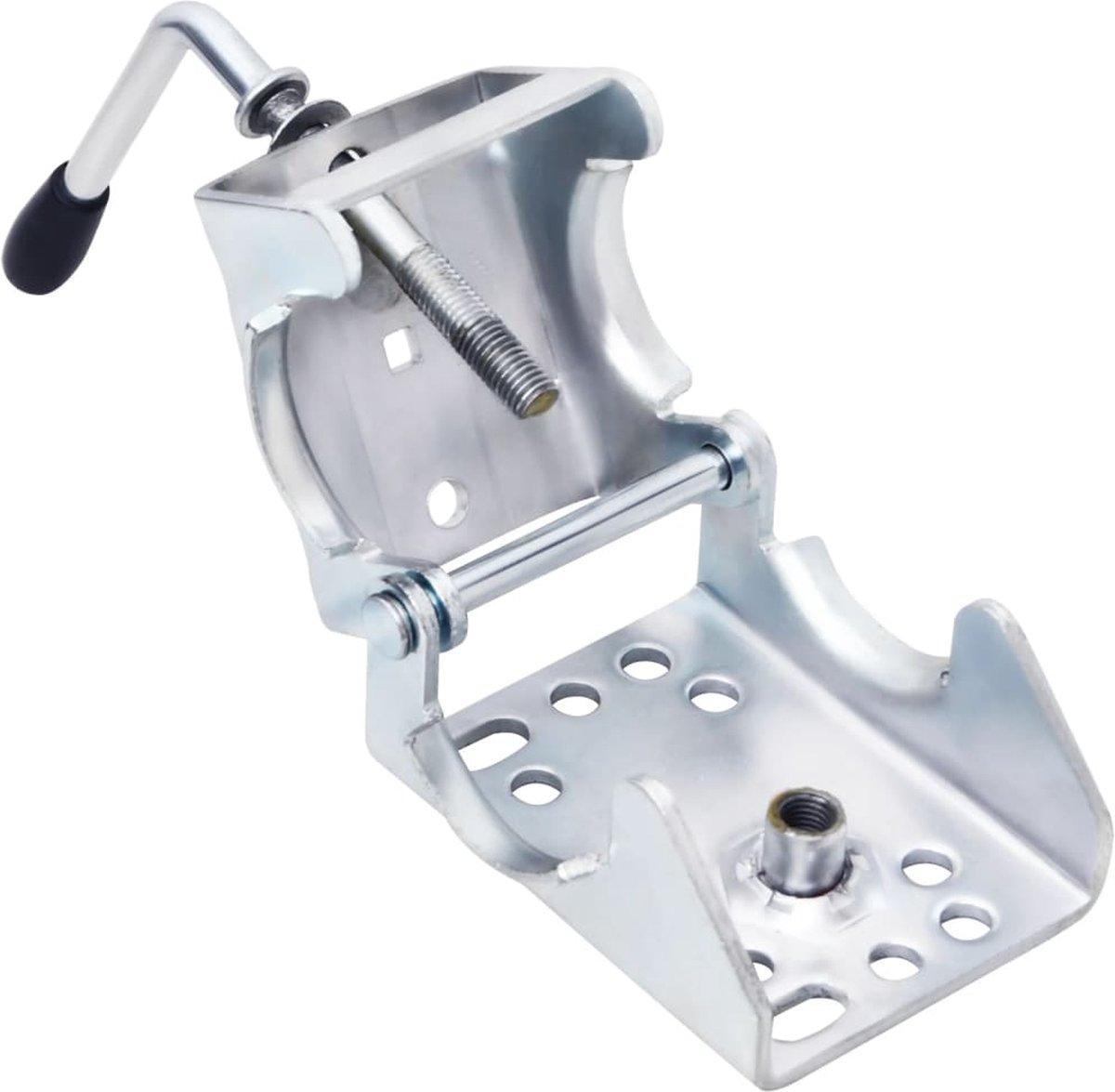 Vidaxl Neuswiel Met Splitklem 60 Mm Gegalvaniseerd Staal