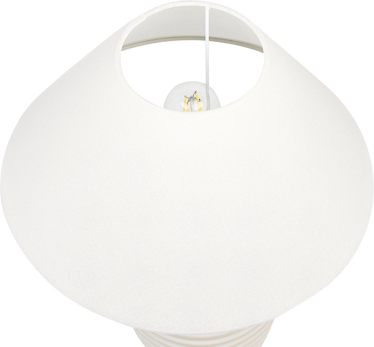 Beliani Celeste - Tafellamp--keramiek - Beige