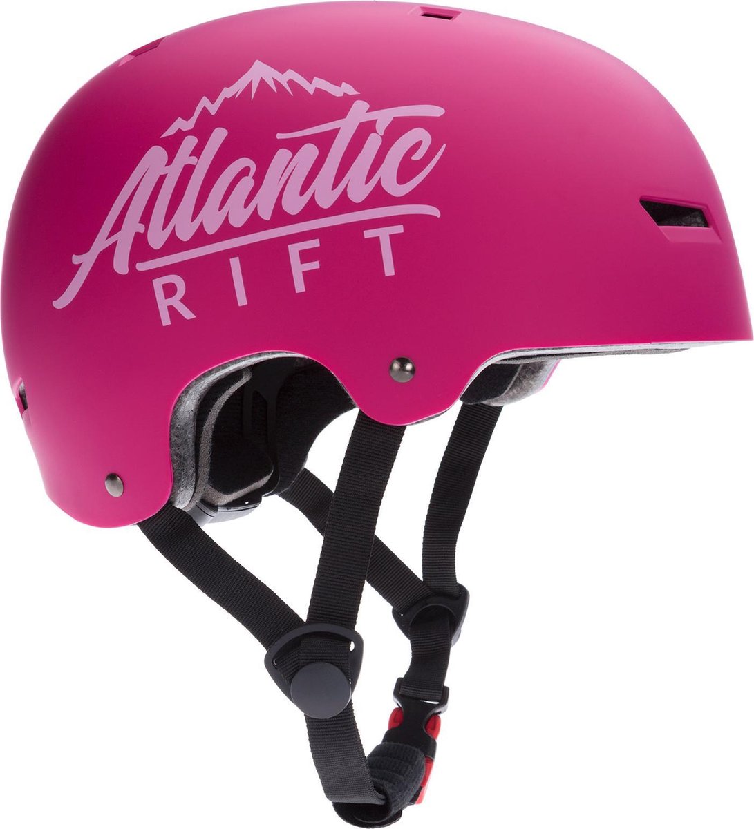 Deuba Skatehelm Berry, Kind, Maat M, Helm, Hoofdbescherming, - Roze