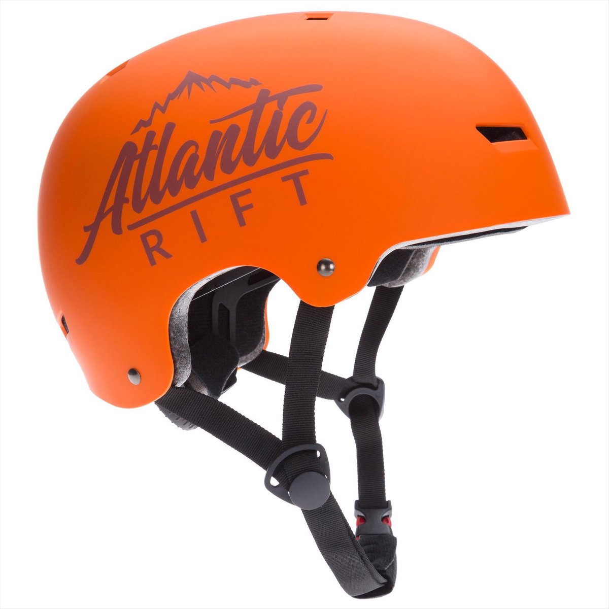 Deuba Skatehelm, Kind, Maat M, Helm, Hoofdbescherming, - Oranje