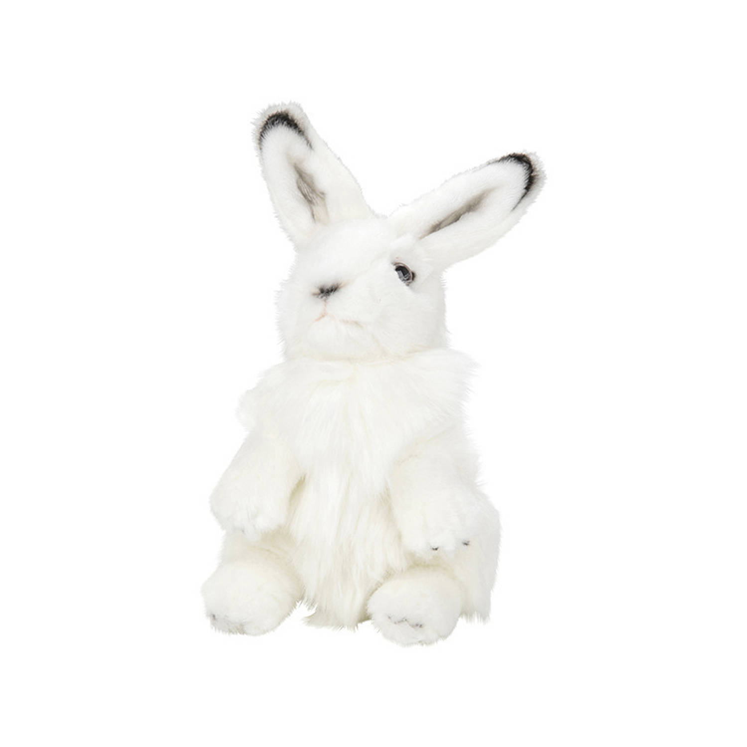 Pluche Kleine Sneeuw Haas Knuffel Van 15 Cm - Knuffeldier