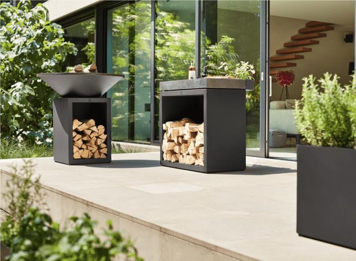 OFYR Classic Storage Black 100 Ø 100 cm