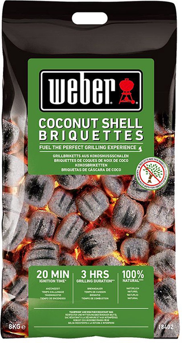 Weber Kokosbriketten 8 kg