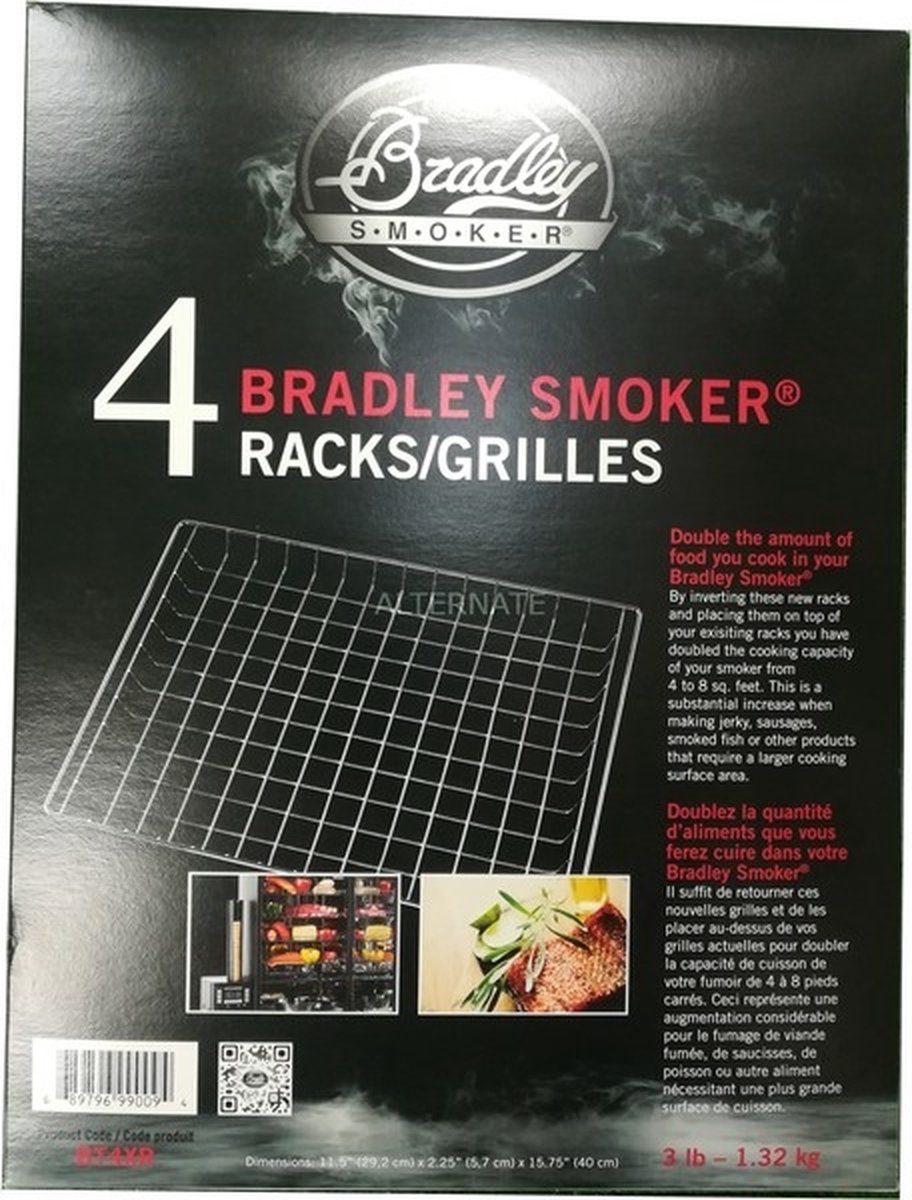 Bradley Smoker Extra Racks 4 stuks