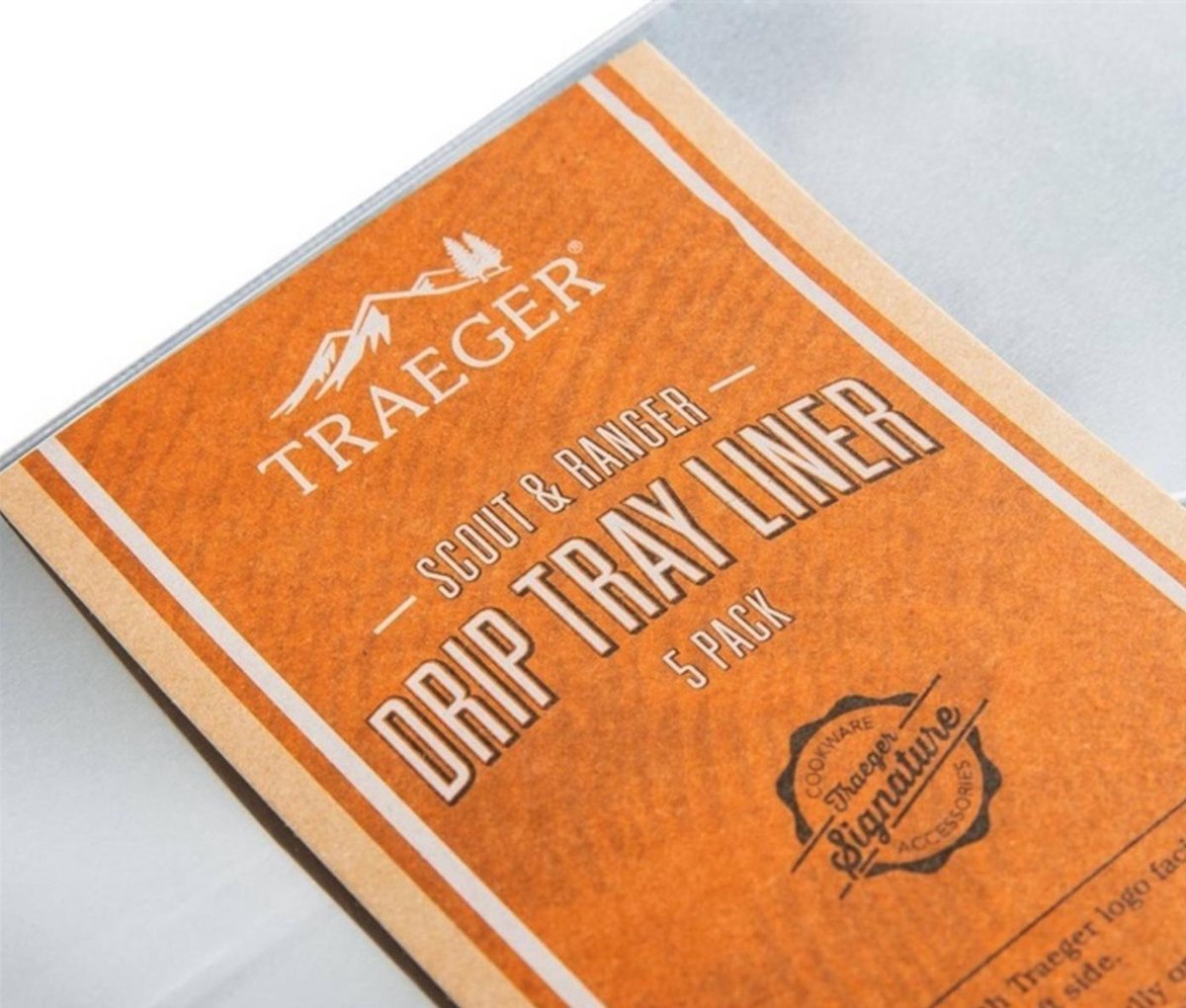 Traeger Vetafdruipplaat beschermfolie voor Ranger 5 stuks