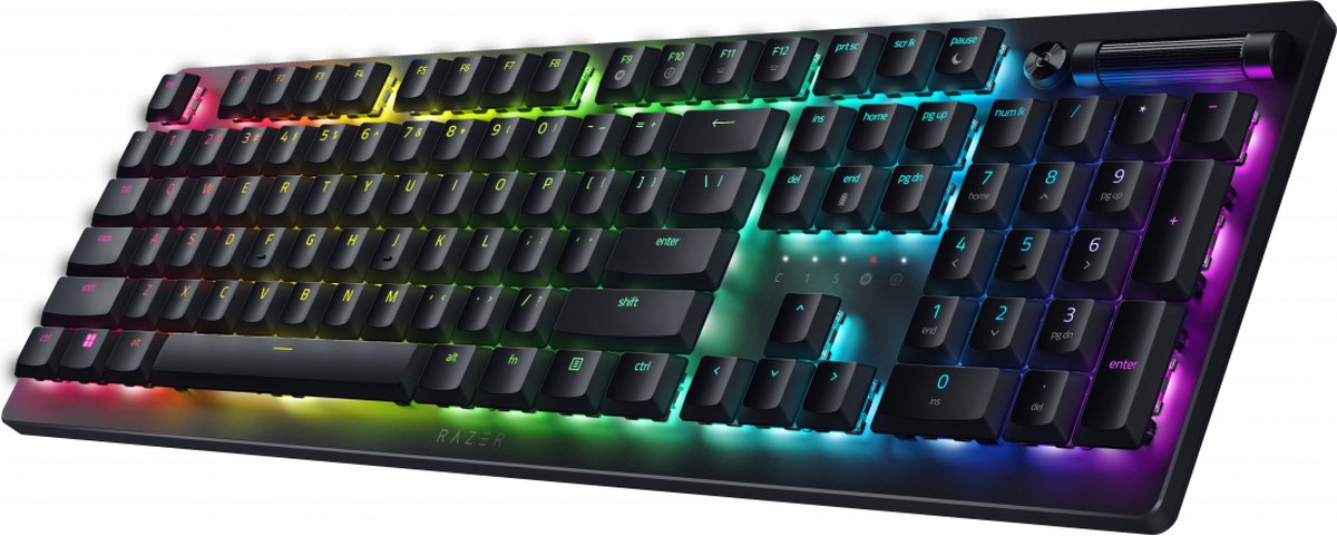 Razer Deathstalker V2 Pro RGB leds, ABS keycaps, Bluetooth