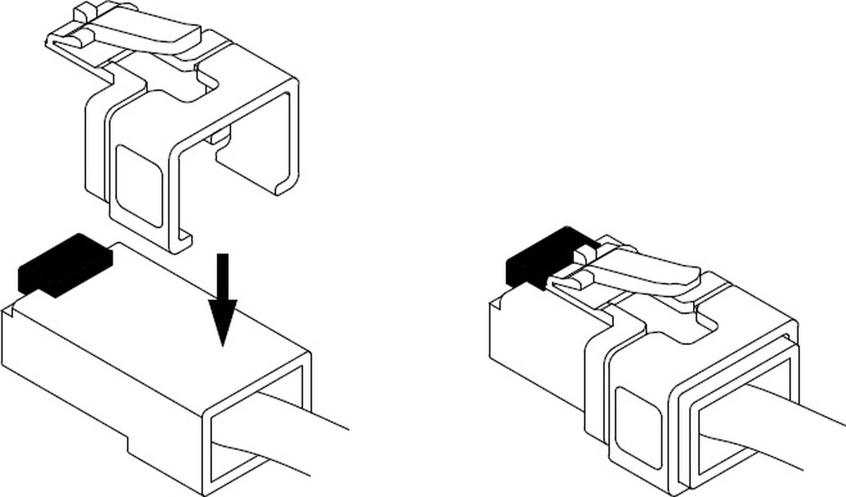 DeLOCK RJ45 Repair Clip Set 1 40 clips
