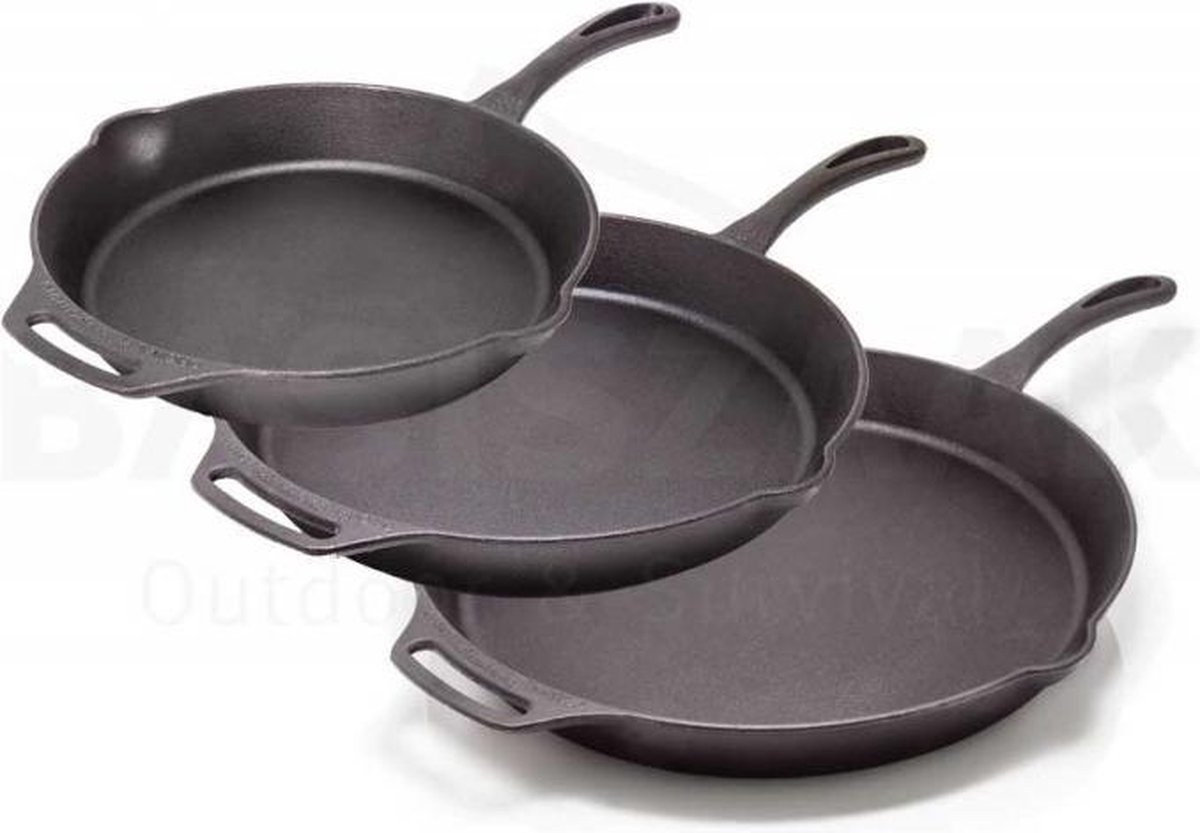 Petromax Fire Skillet fp30 met steel Ø 30 cm, 2.5 liter
