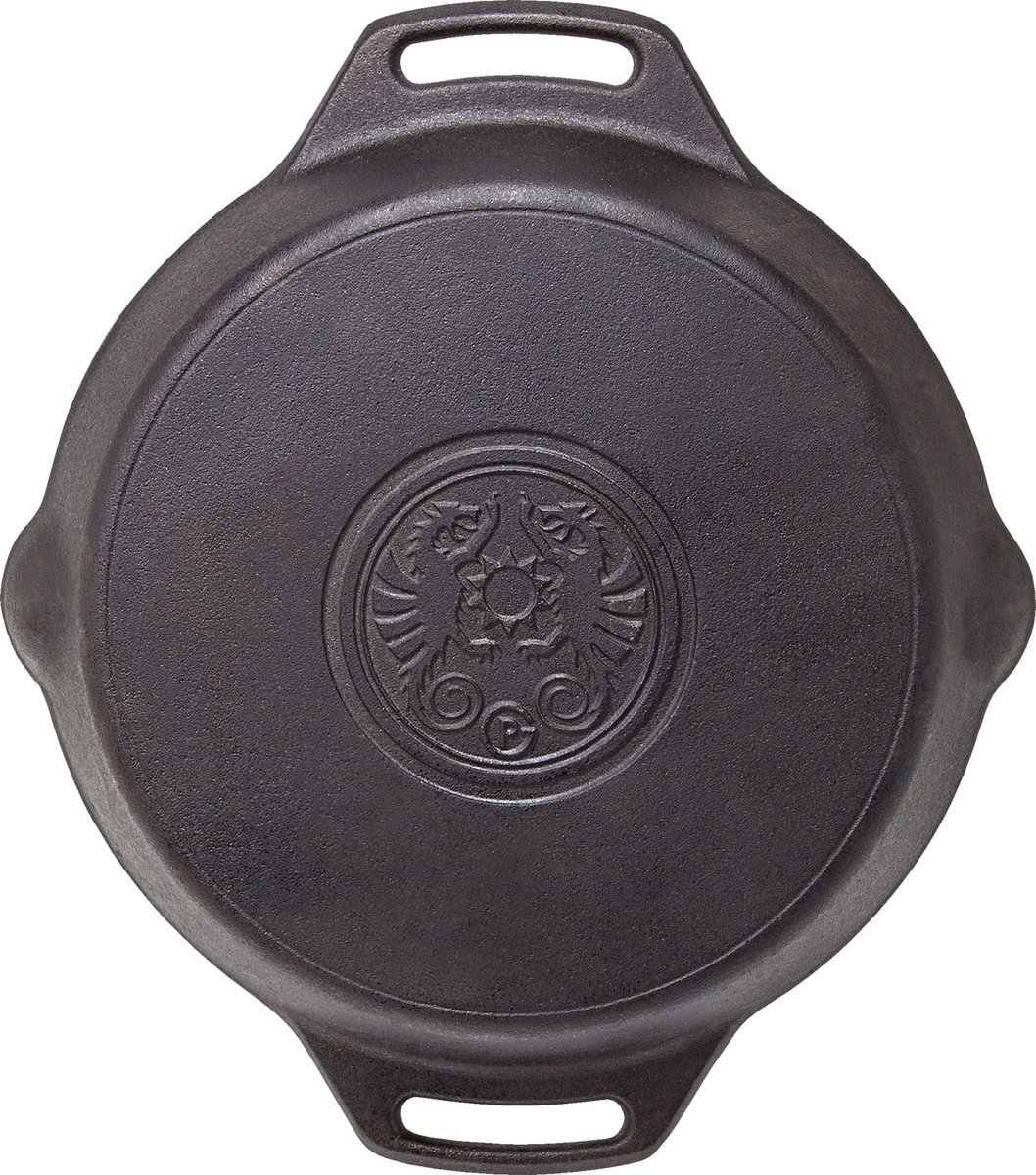 Petromax Fire Skillet fp35h met twee handgrepen Ø 35 cm, 3.5 liter