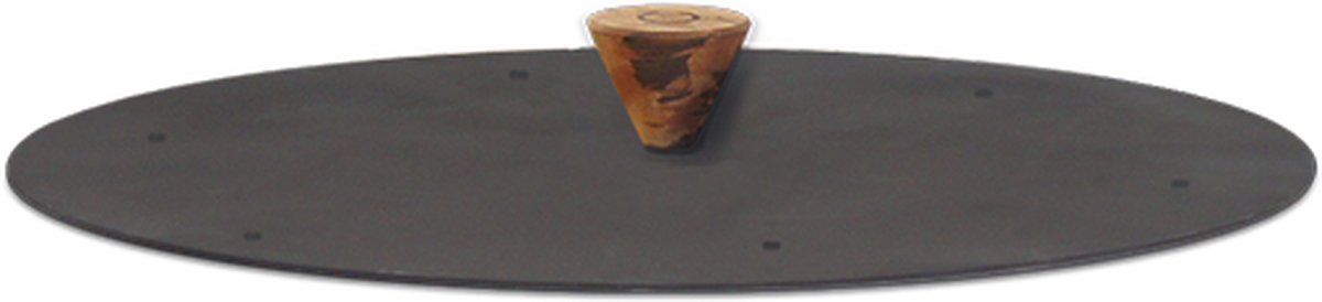 OFYR Doofdeksel Zwart 85 Ø 50 cm