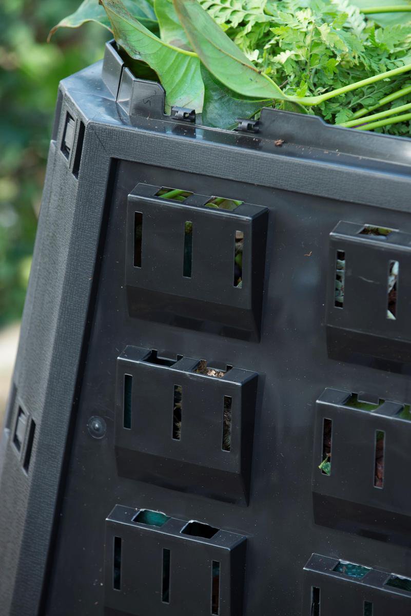 Nature Thermo compostsilo 800 liter - Zwart