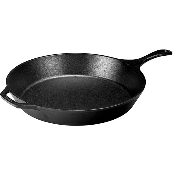 Lodge Braadpan L14SK3 met steel en handgreep Ø 38cm