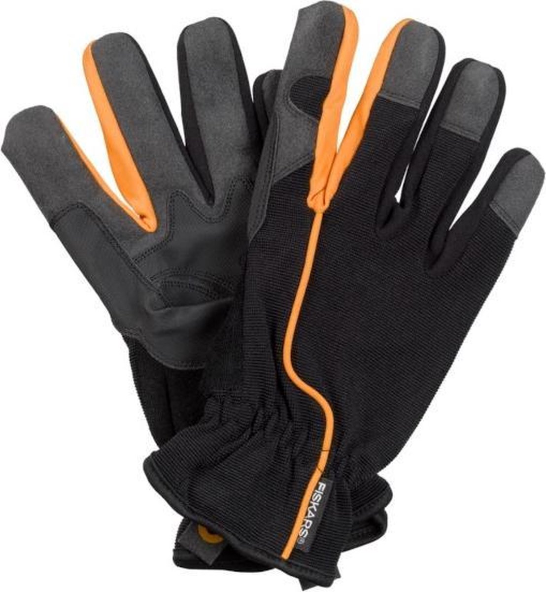 Fiskars Tuinhandschoen 1003478, Maat 8 / M - Zwart