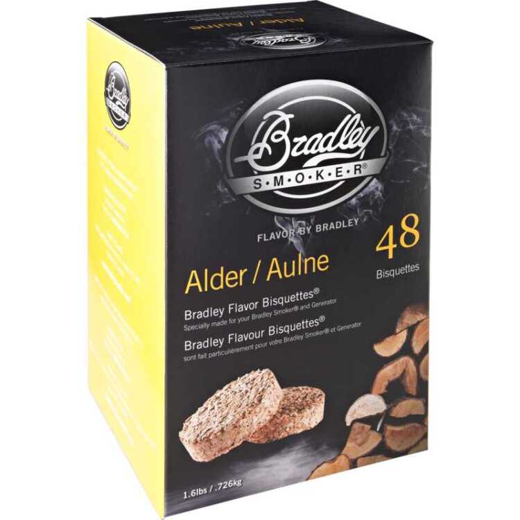 Bradley Alder Wood Briketten 48 stuks