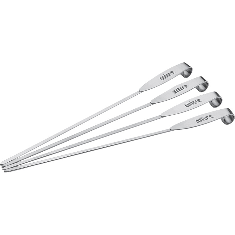 Weber Spiesenset 4 stuks - Silver