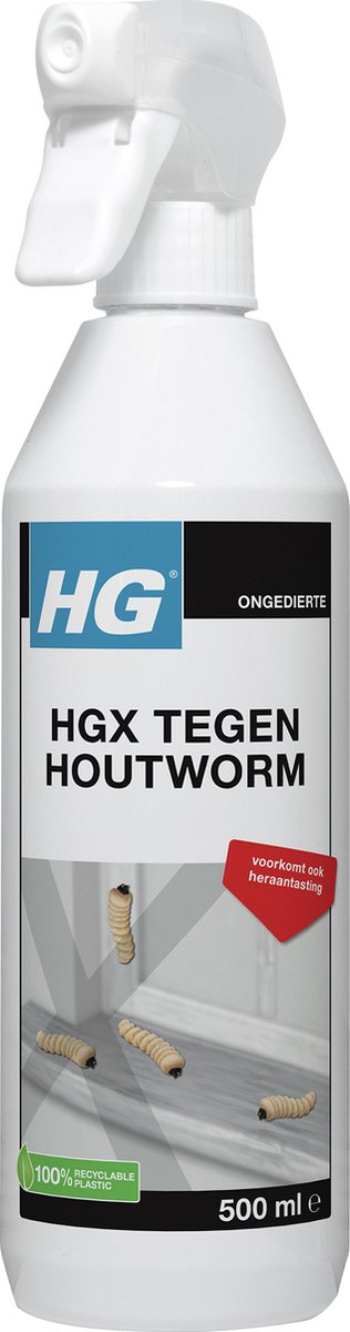Hg tegen houtworm 0,5l reinigingsmiddel