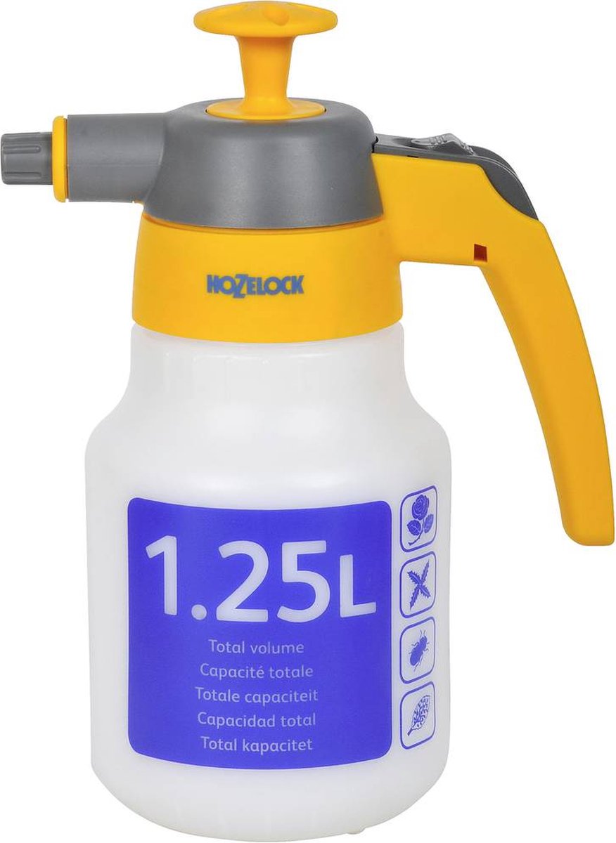 Hozelock 4122 Spraymist drukspuit 1,25 l - Zwart