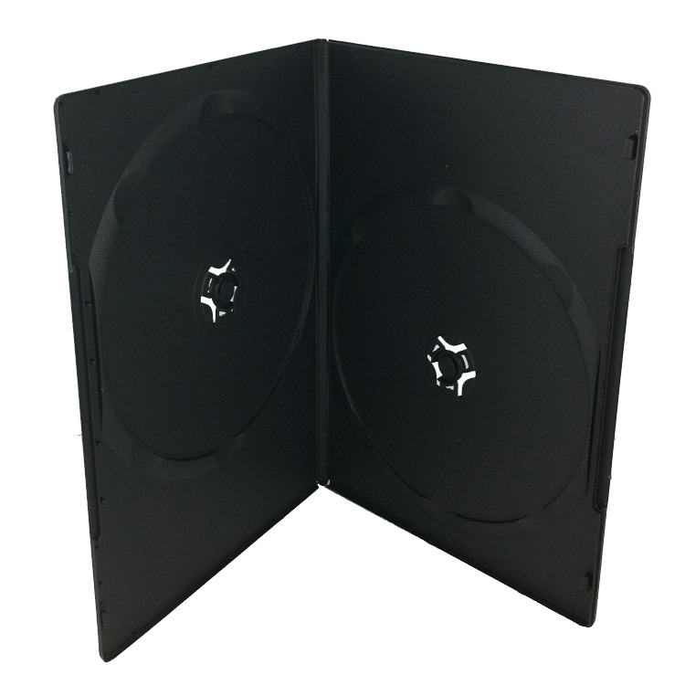 MediaRange DVD Case Double black 50 stuks