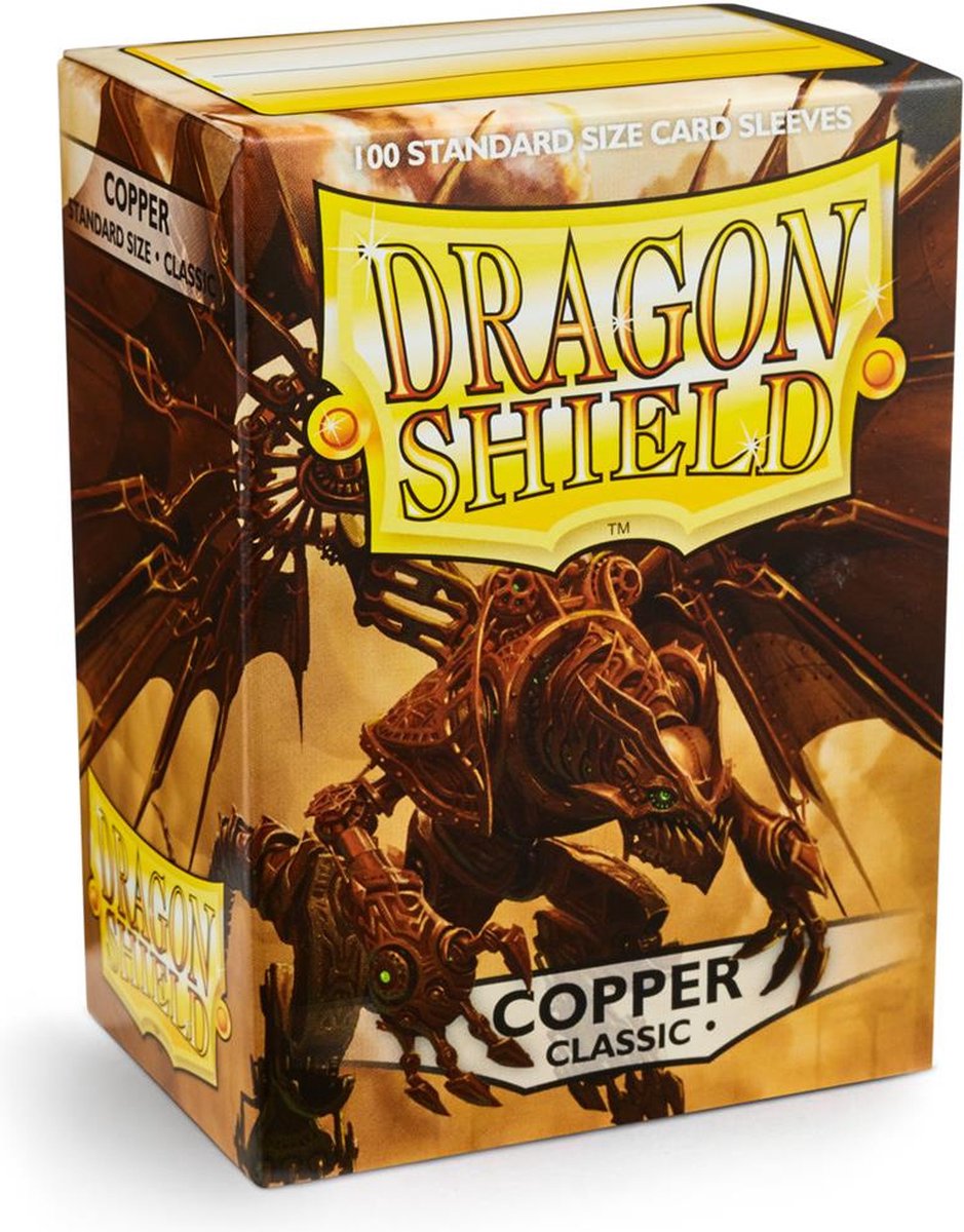 Asmodee Dragon Shield Classic - Copper 100 stuks