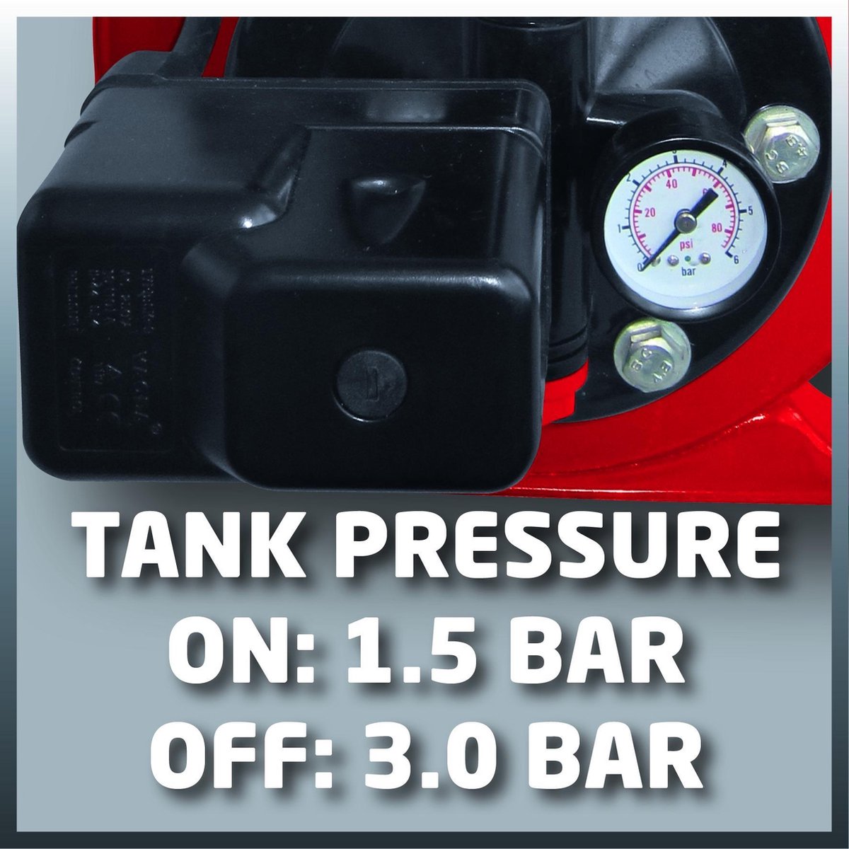 Einhell Watervoorzieningsinstallatie GC-WW 6538 Set - Rood