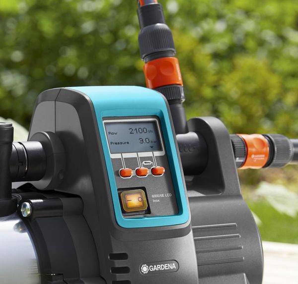 GARDENA Hydrofoorpomp 6000/6 LCD Inox 1760-20