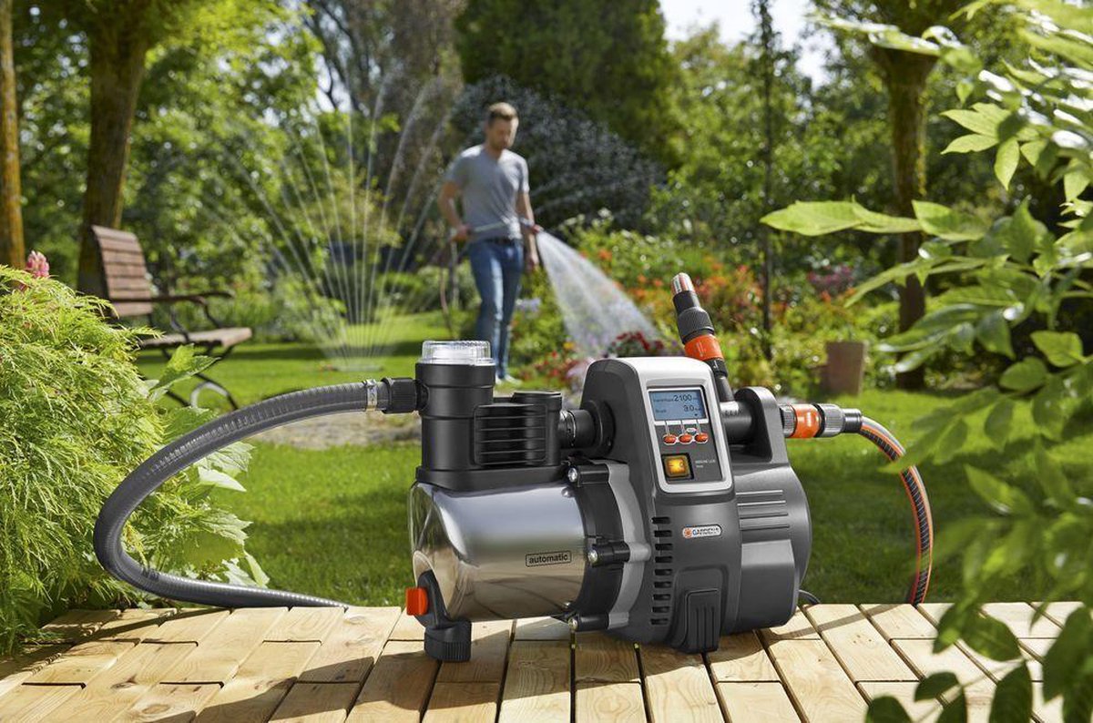 GARDENA Hydrofoorpomp 6000/6 LCD Inox 1760-20