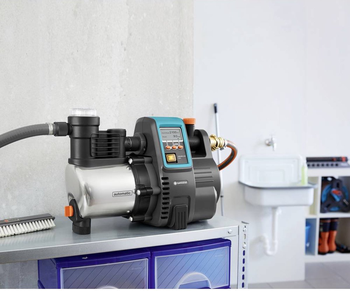 GARDENA Hydrofoorpomp 6000/6 LCD Inox 1760-20