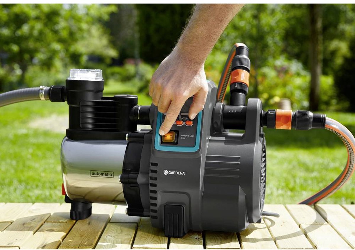 GARDENA Hydrofoorpomp 6000/6 LCD Inox 1760-20