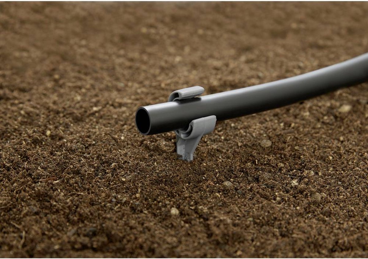 GARDENA Micro-Drip-System startset M voor rijplanten met besproeiingscomputer 13012-20 - Grijs