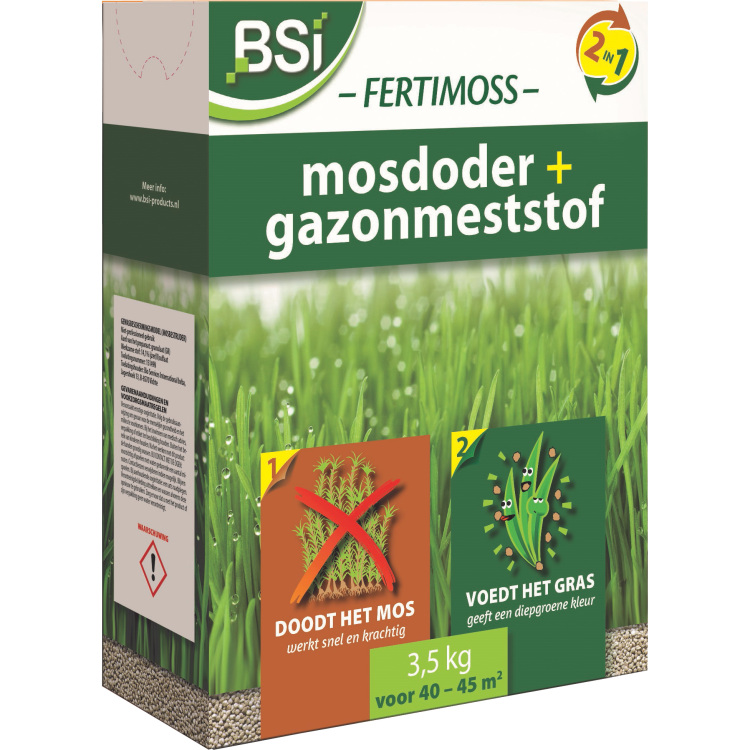 Bsi Fertimoss mosdoder + gazonmeststof 3.5 kg