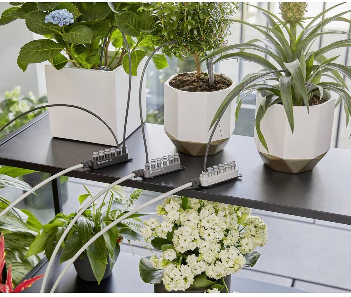 GARDENA Vakantie-bewateringset 13366-20, Inclusief 10,5 l watertank