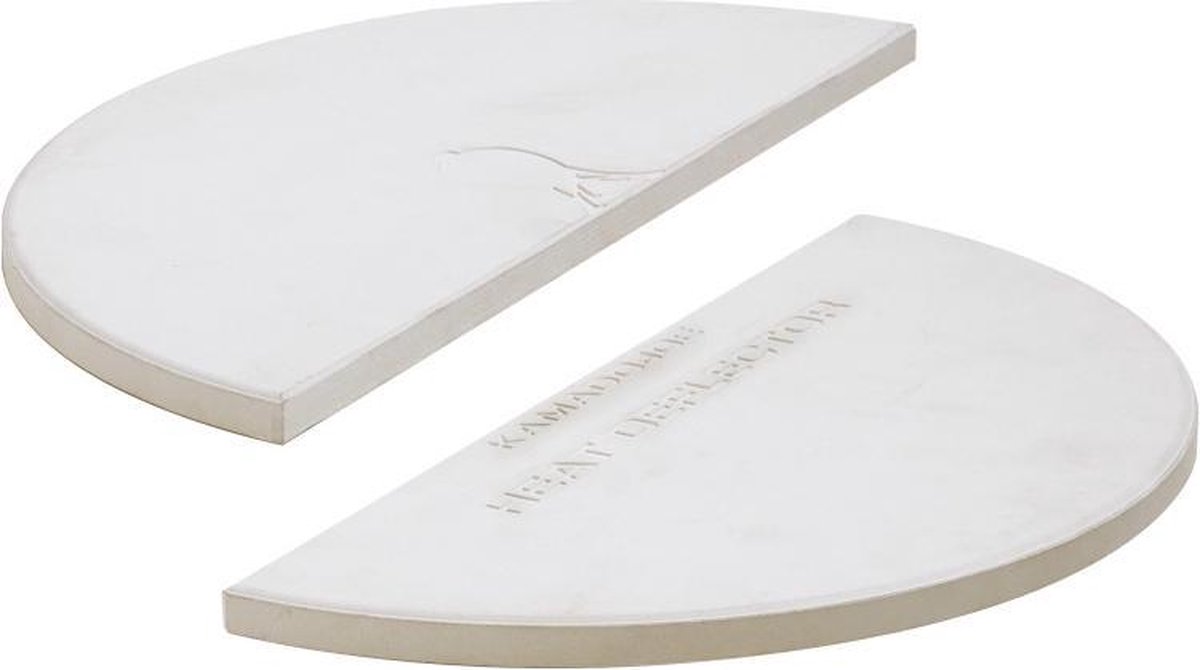 Kamado Joe Halfronde Deflektorstenen set - Classic Joe