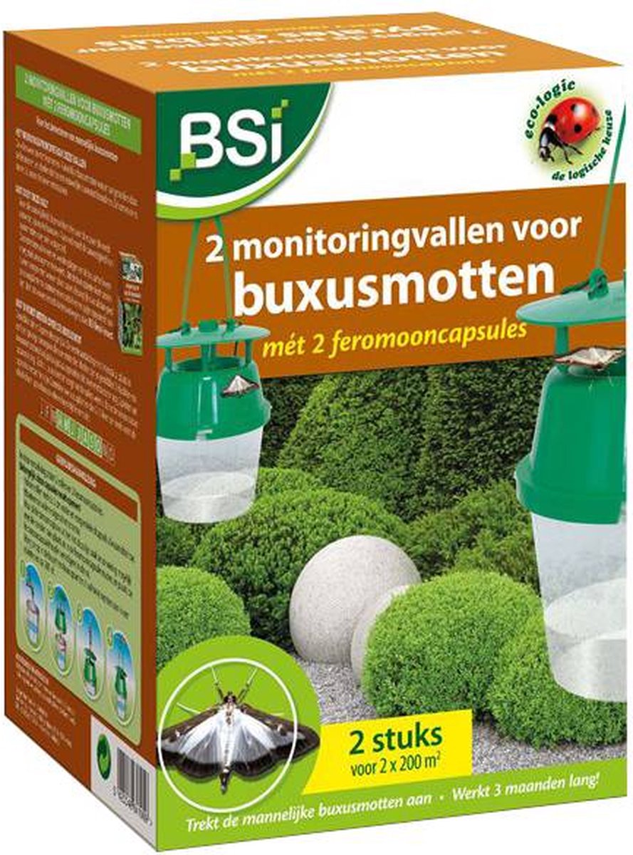 Bsi Feromoonvallen voor buxusmot, 2 stuks