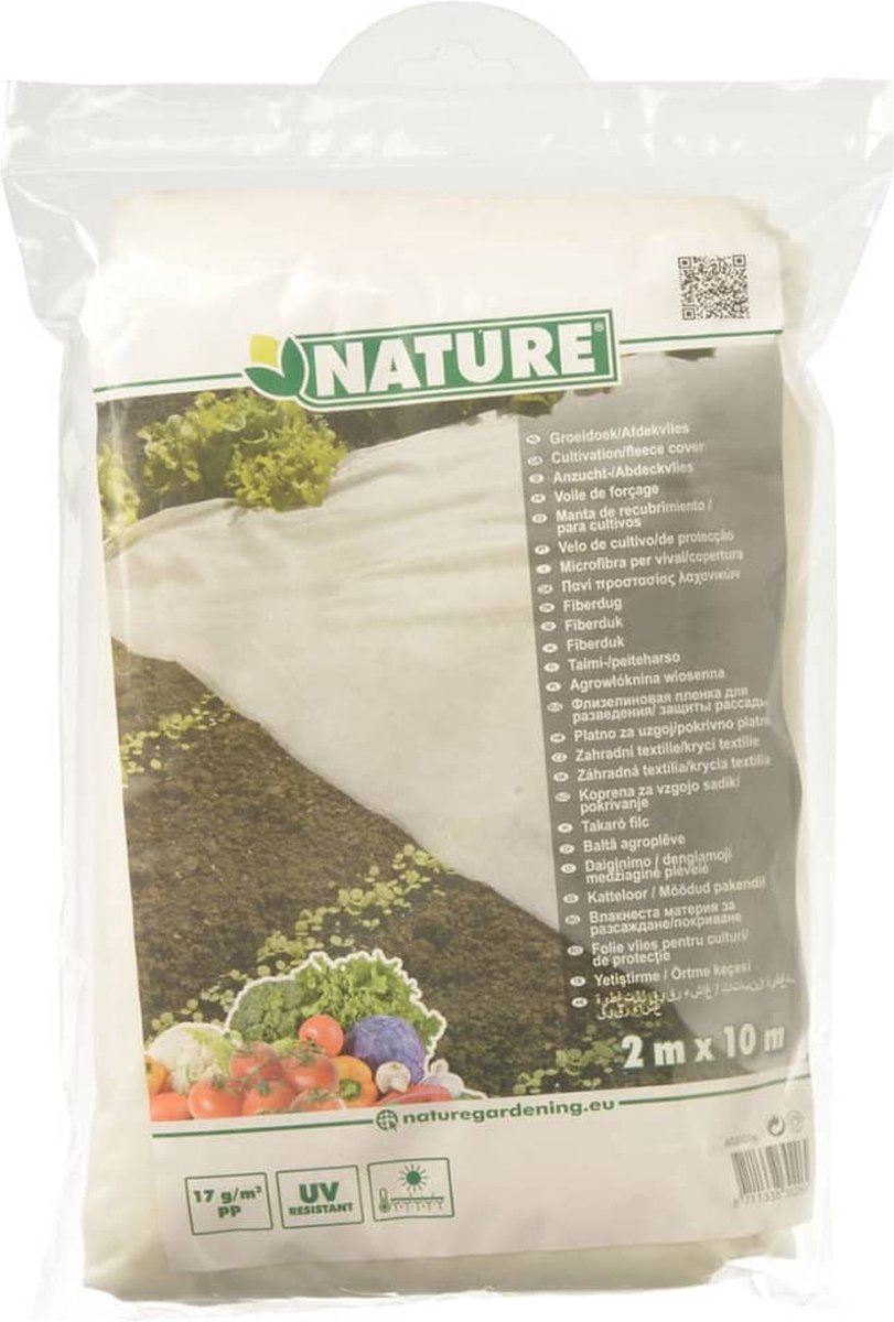 Nature Afdekvlies, 2 x 10 meter 2 x 10 m