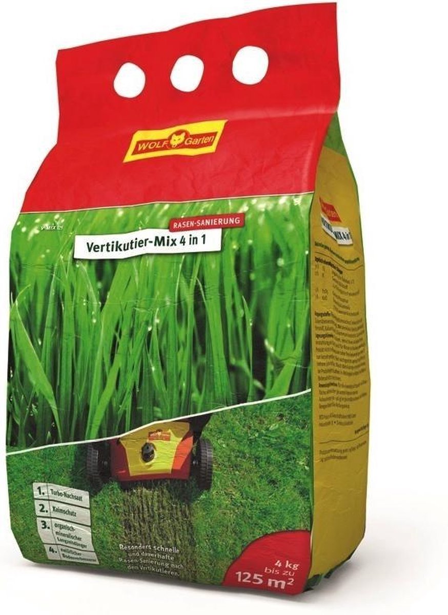 WOLF-Garten Verticuteermix V-Mix 125 - Rood