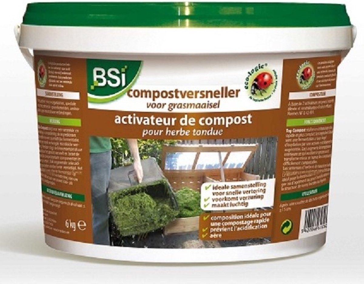Bsi Compostversneller voor grasmaaisel 6 kg