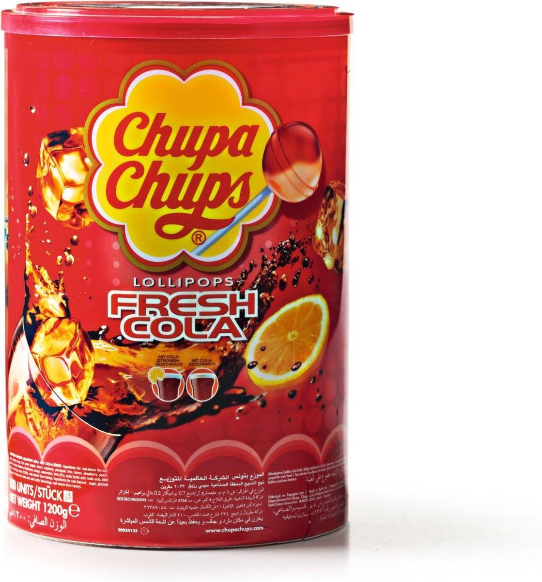 Chupa Chups - Lolly&apos;s Fresh Cola - 6x 100 stuks