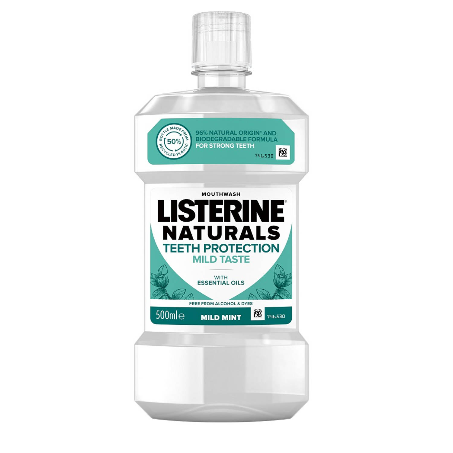 Listerine Naturals Tandbescherming Mondwater 500ml