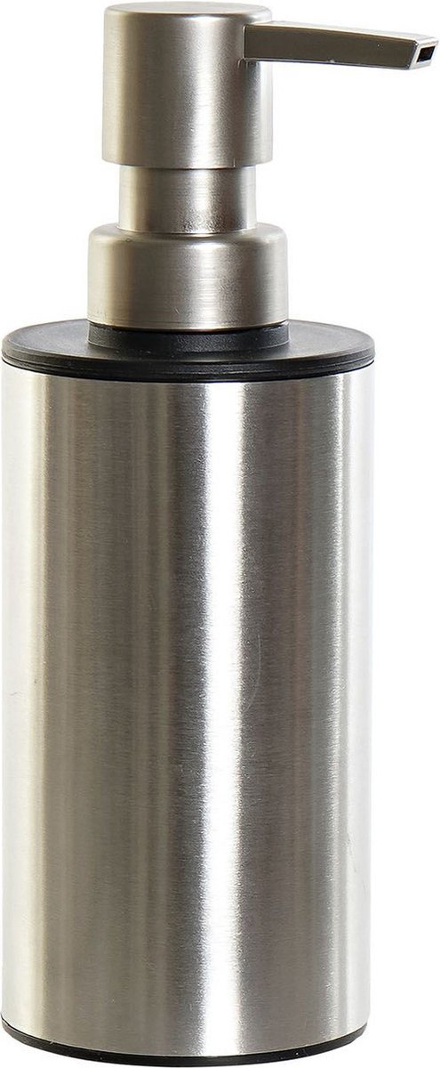 Items Zeeppompje/zeepdispenser Zilver Rvs 300 Ml - Zeeppompjes