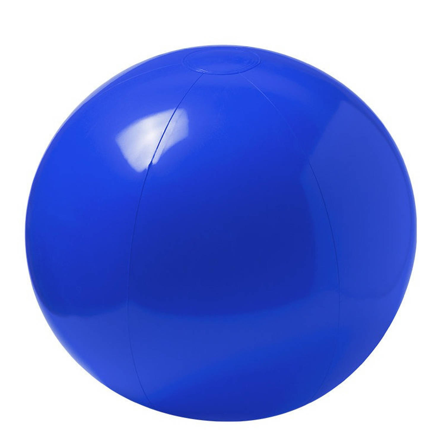 Opblaasbare Strandbal Extra Groot Plastic 40 Cm - Strandballen - Blauw