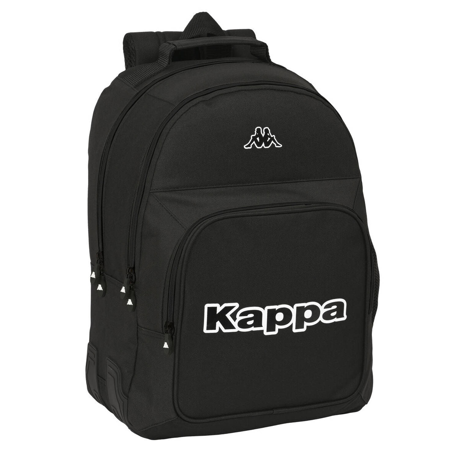 Kappa Schoolrugzak Black (32 X 42 X 15 Cm) - Zwart