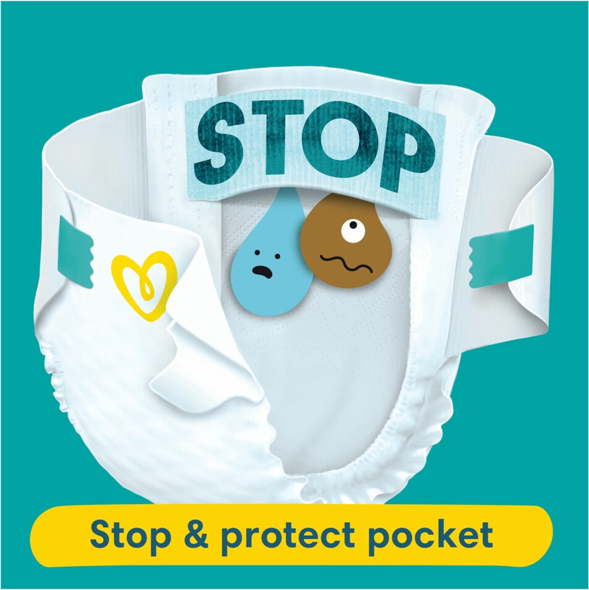 Pampers - Baby Dry - Maat 4+ - Mega Maandbox - 258 Stuks - 10/15 Kg