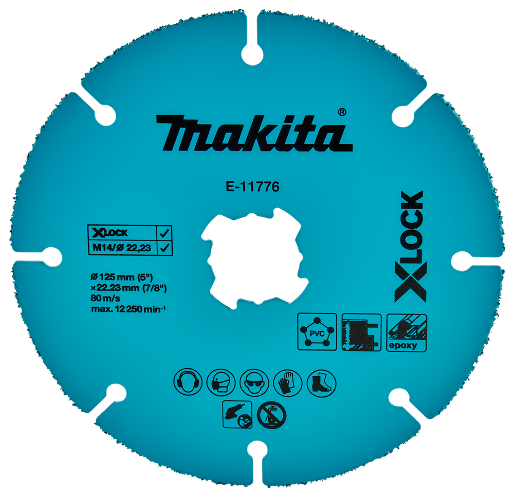 Makita Doorslijpschijf 125x22,23x2,0mm - E-11776