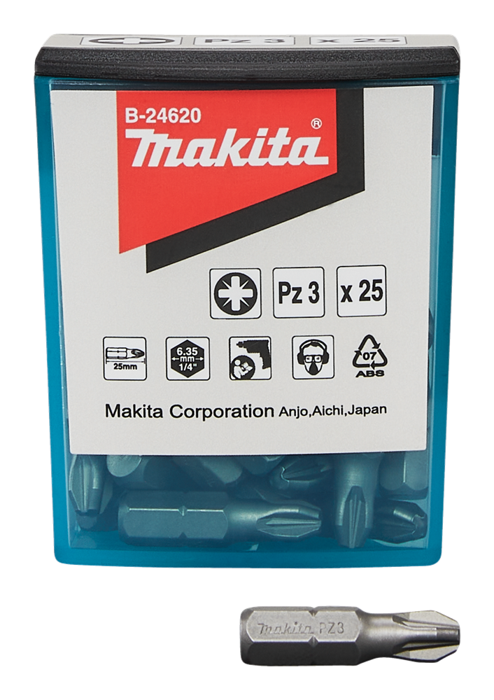 Makita Schroefbit PZ3x25mm - B-24620