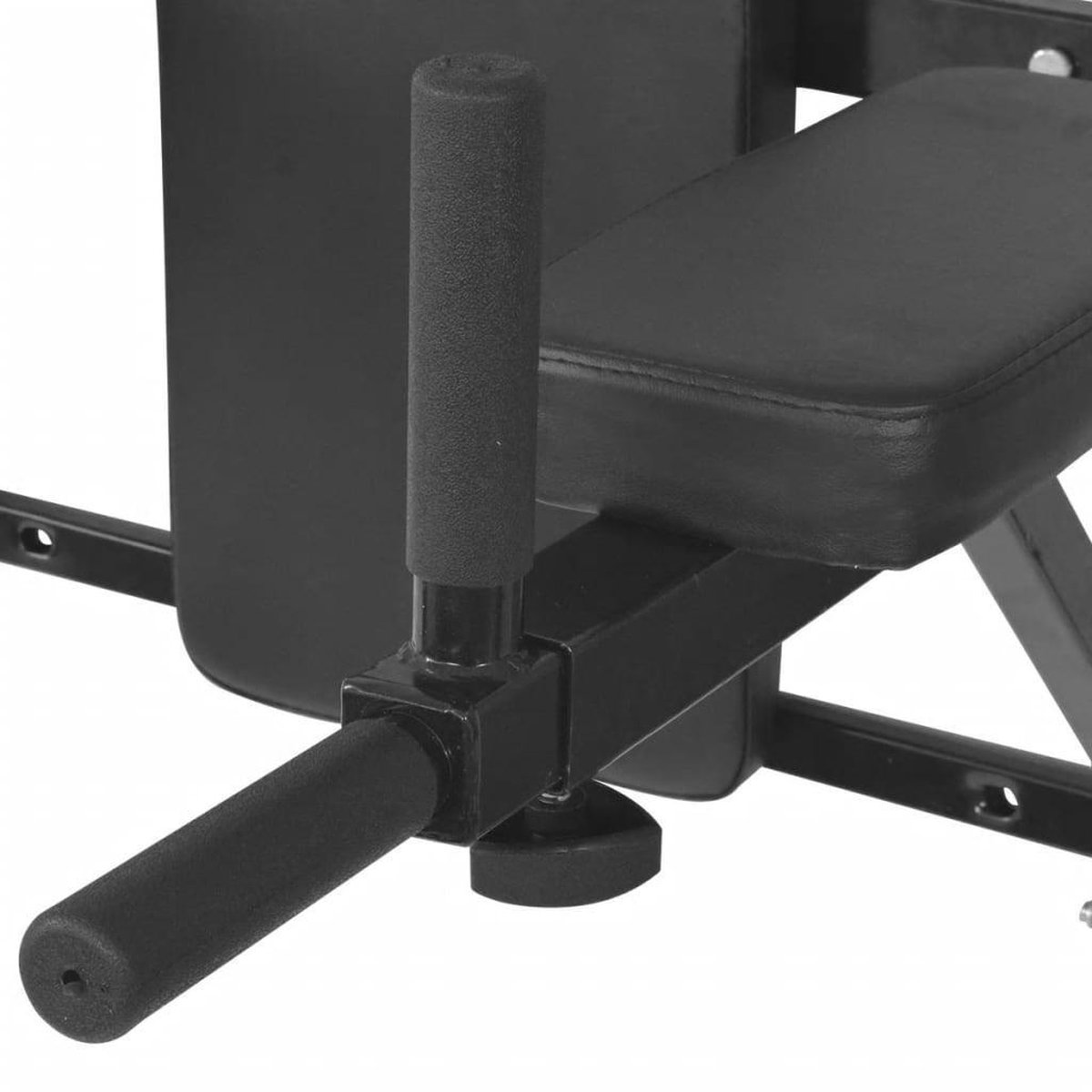Vidaxl Dipstation Fitnessapparaat Wandgemonteerd - Zwart