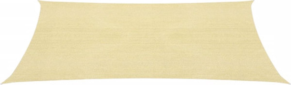 Vidaxl Zonnescherm Hdpe Vierkant 2x2 M - Beige